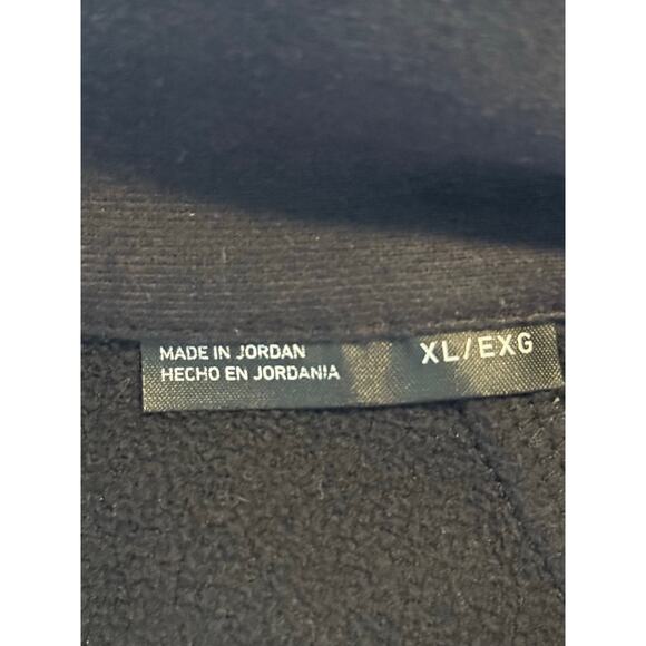 SPYDER dark gray black Outbound Stryker fleece lined 1/4 zip pullover sweater - Picture 9 of 12